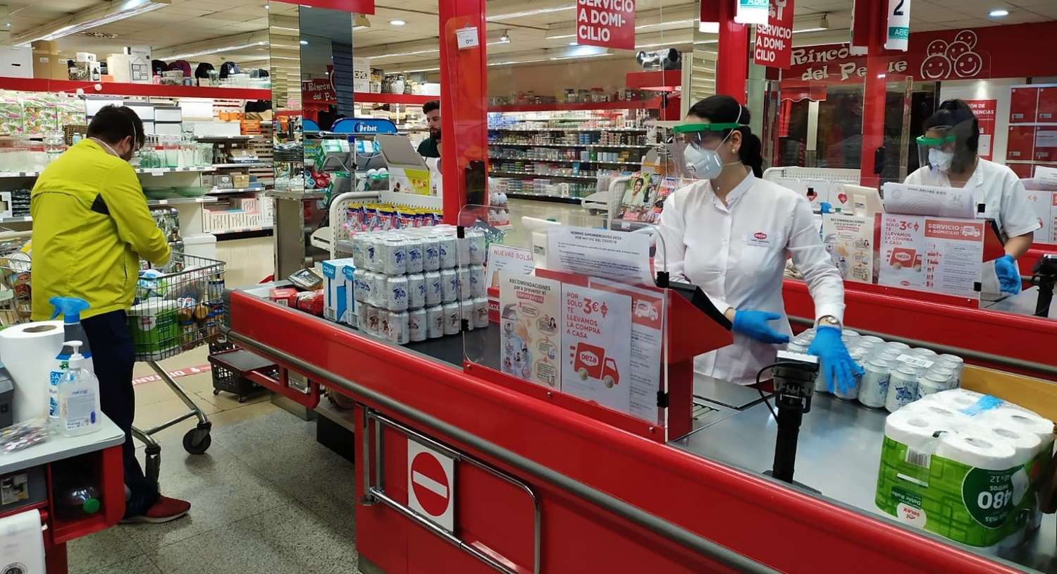 Supermercados: Exigen que se vacune al personal 