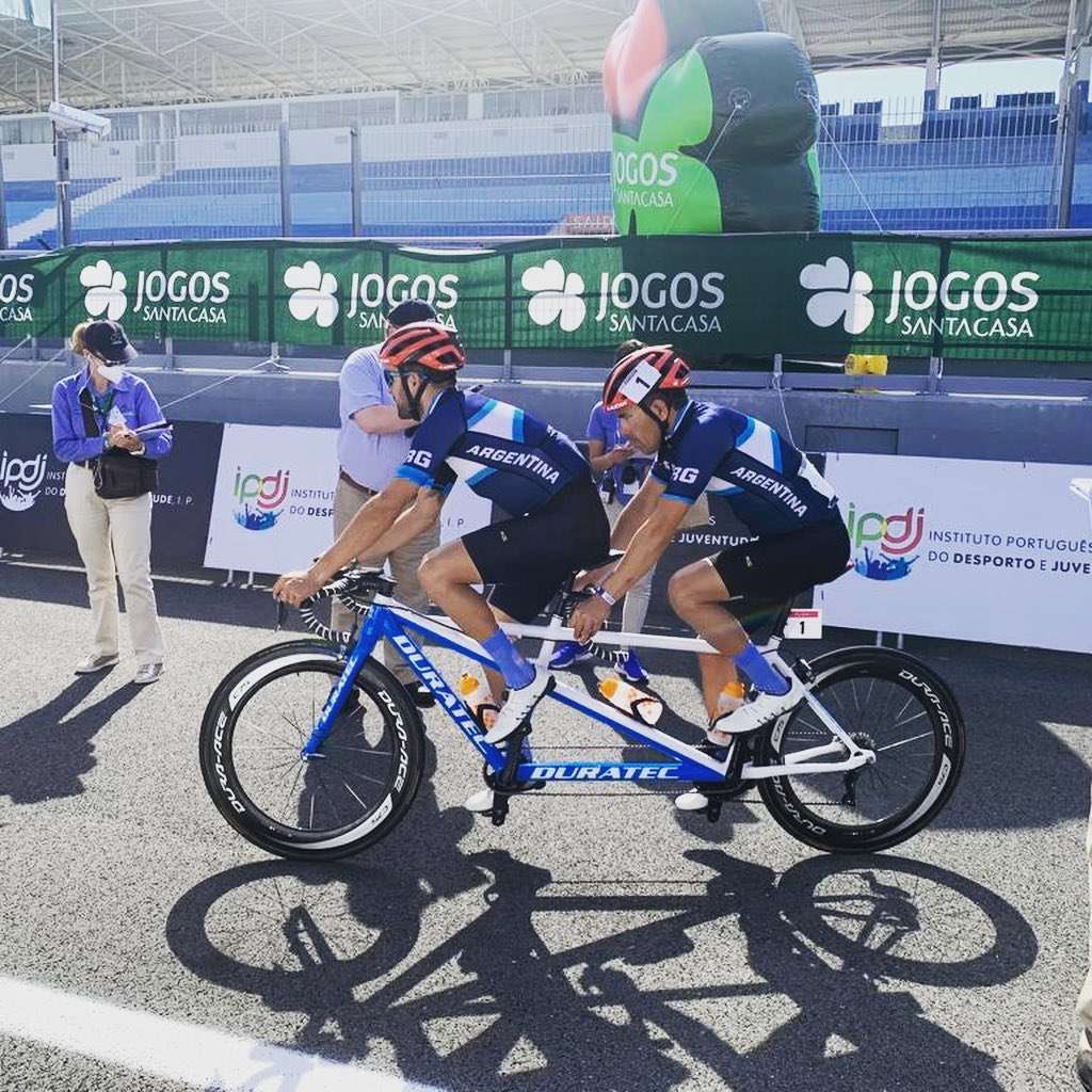 Ciclismo Adaptado: buena labor de Maxi Gómez en Portugal