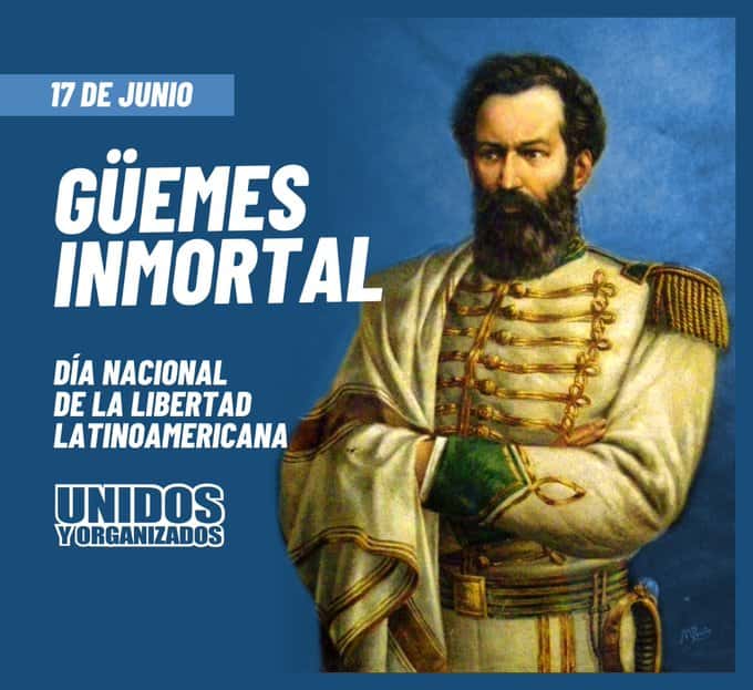 General Galarza: el municipio recordó la figura de Güemes