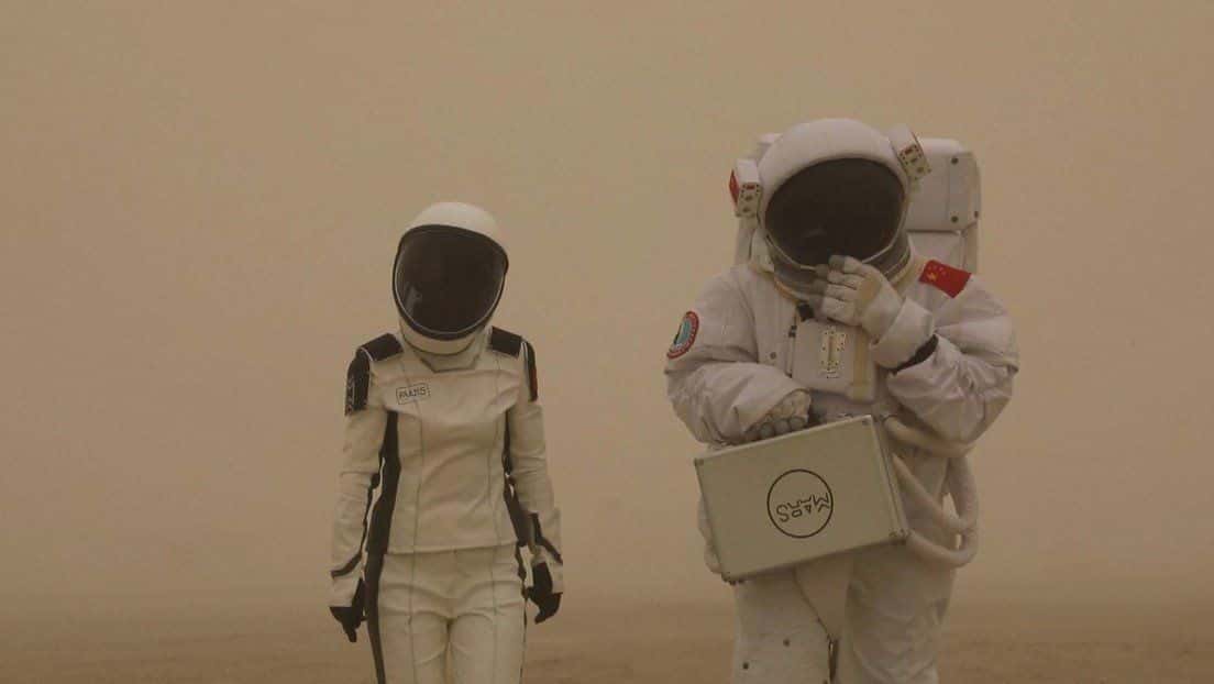 El campamento hecho por China para emular Marte en la Tierra