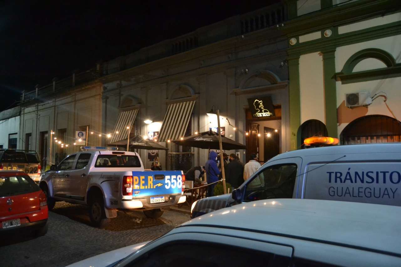 Club Maipú: Policía y municipio desplegaron operativo por fiesta clandestina