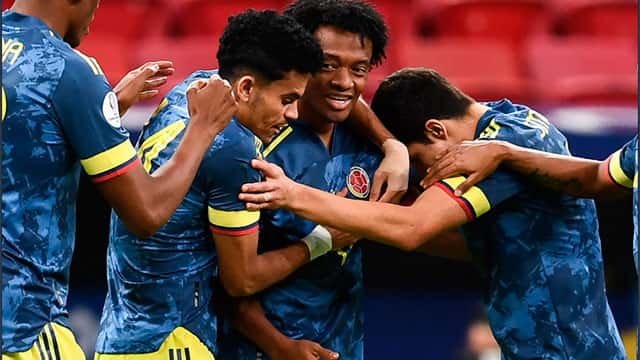 Copa América: Colombia derrotó a Perú en un gran partido 3-2