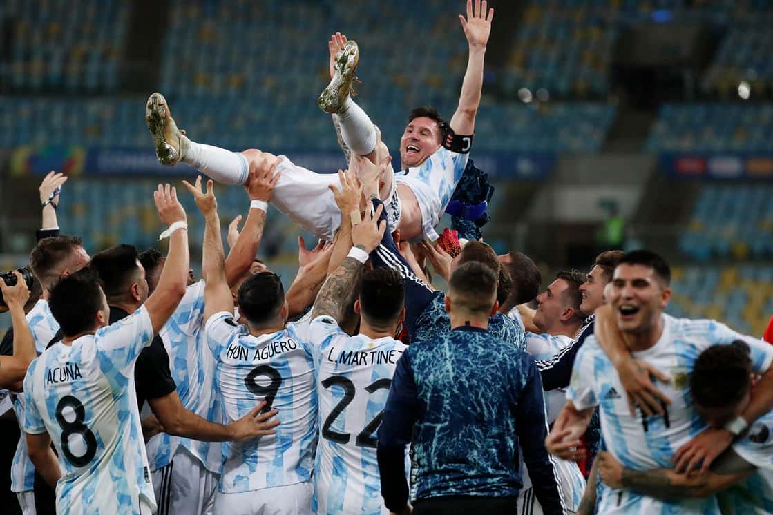 ¡Argentina campeón de la Copa América! Para la historia: