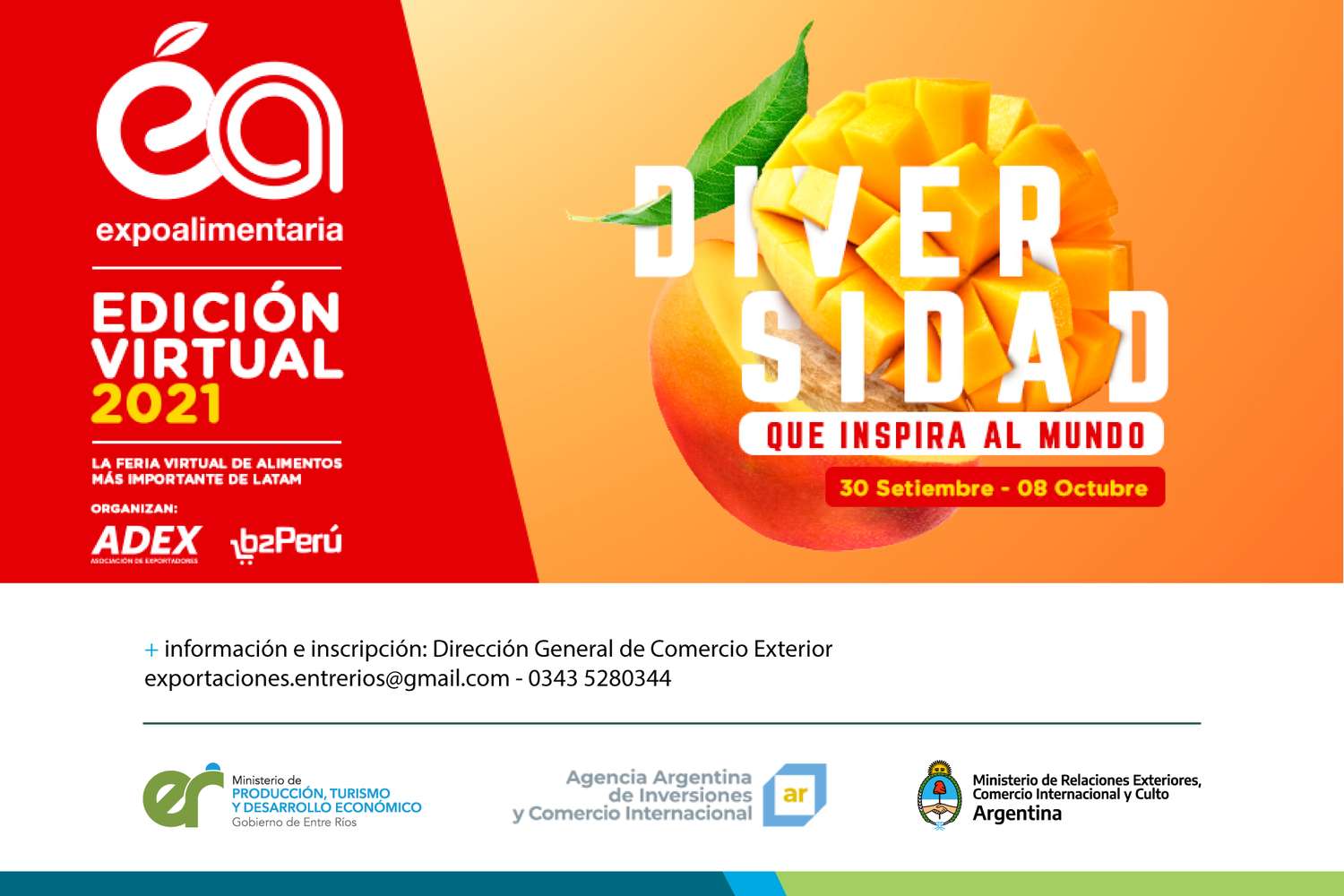 Expo Alimentaria Perú 2021: abren convocatoria 
