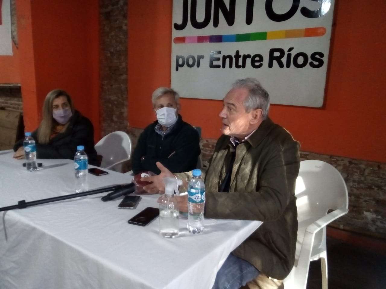 Pre candidatos a diputados de "Juntos" visitan Gualeguay