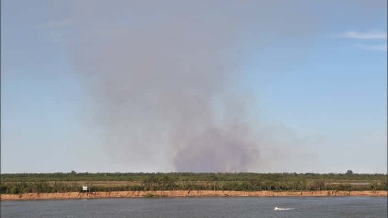 Cinco incendios se mantienen activos en la zona de Gualeguay