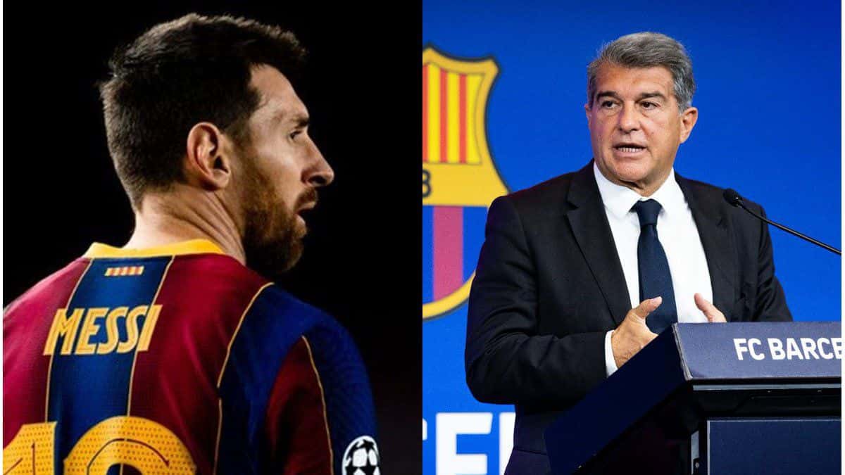 Laporta: debía "hipotecar el club por medio siglo" por Messi