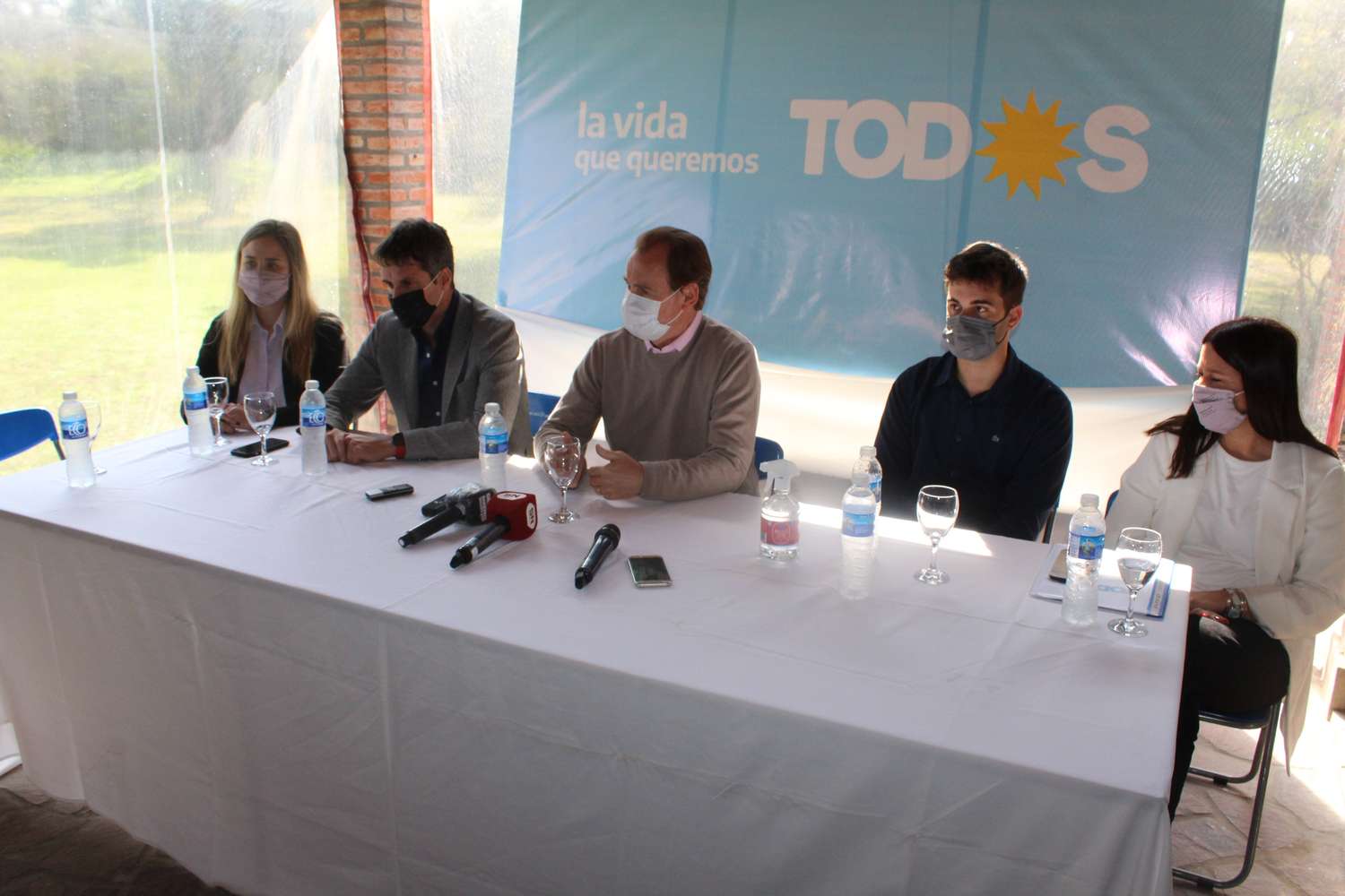 Bordet presentó la lista de candidatos a diputados en Gualeguay