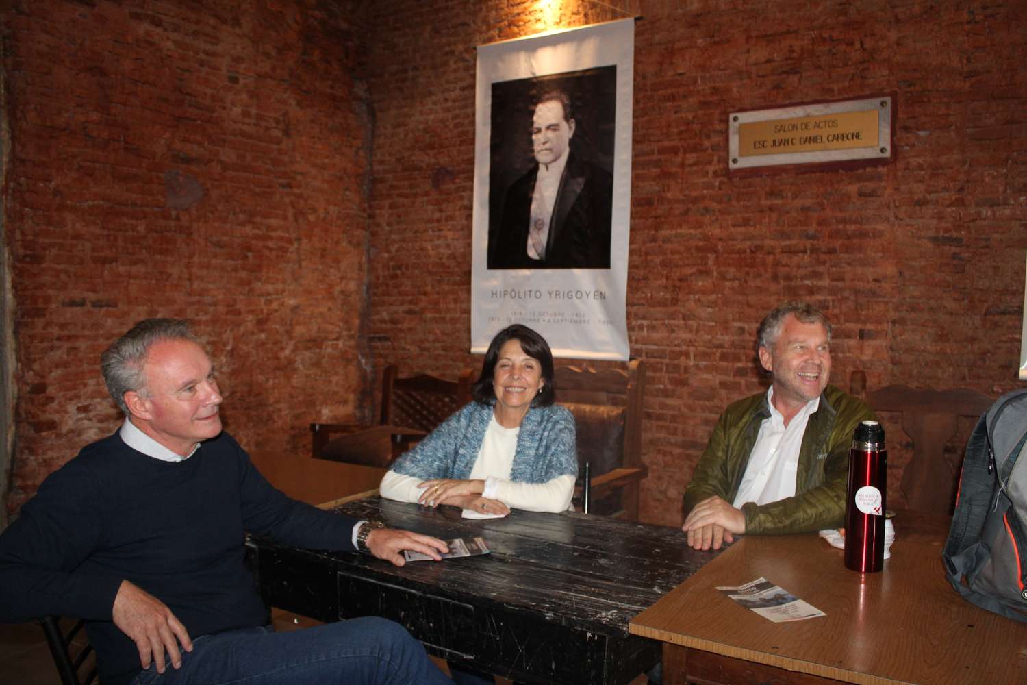 Los precandidatos a diputados de "Entre Ríos Cambia" visitaron Gualeguay
