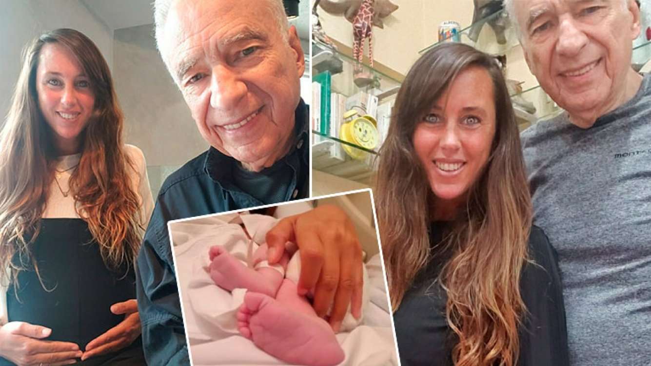Estefanía Pasquini mostró una tierna foto del bebé que tuvo con Alberto Cormillot