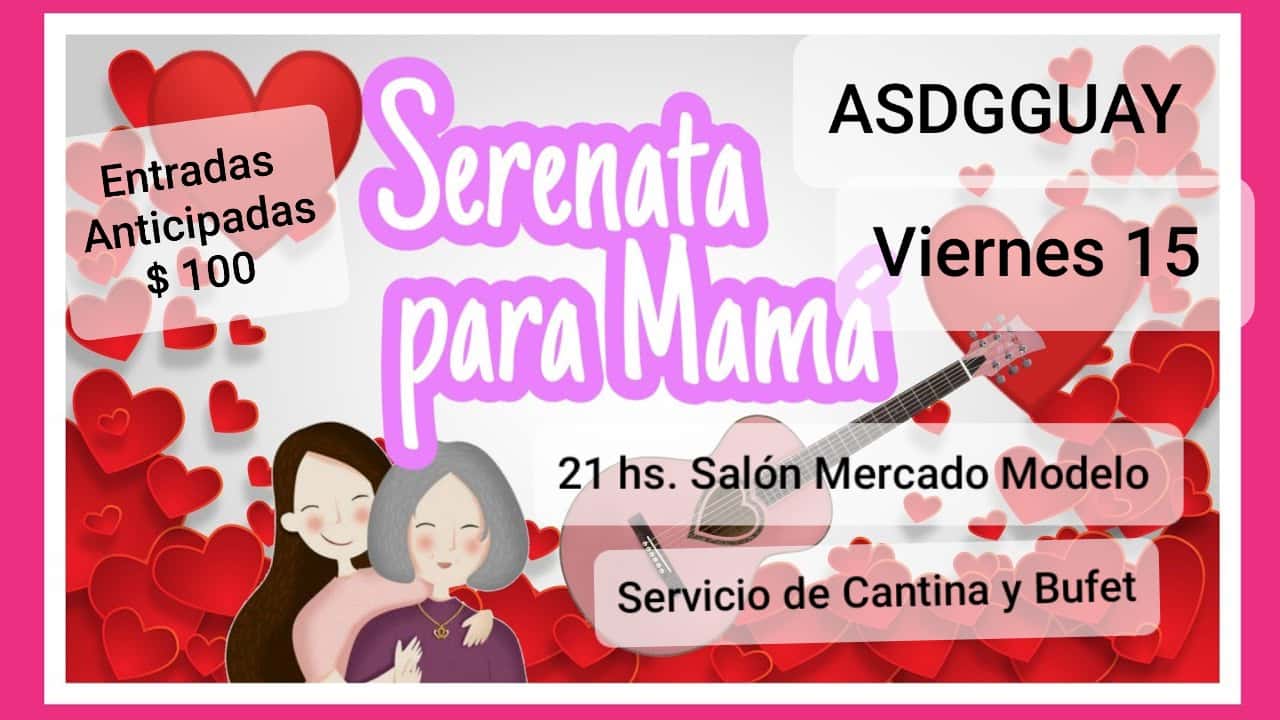ASDGGUAY organiza una serenata por el Día de la Madre