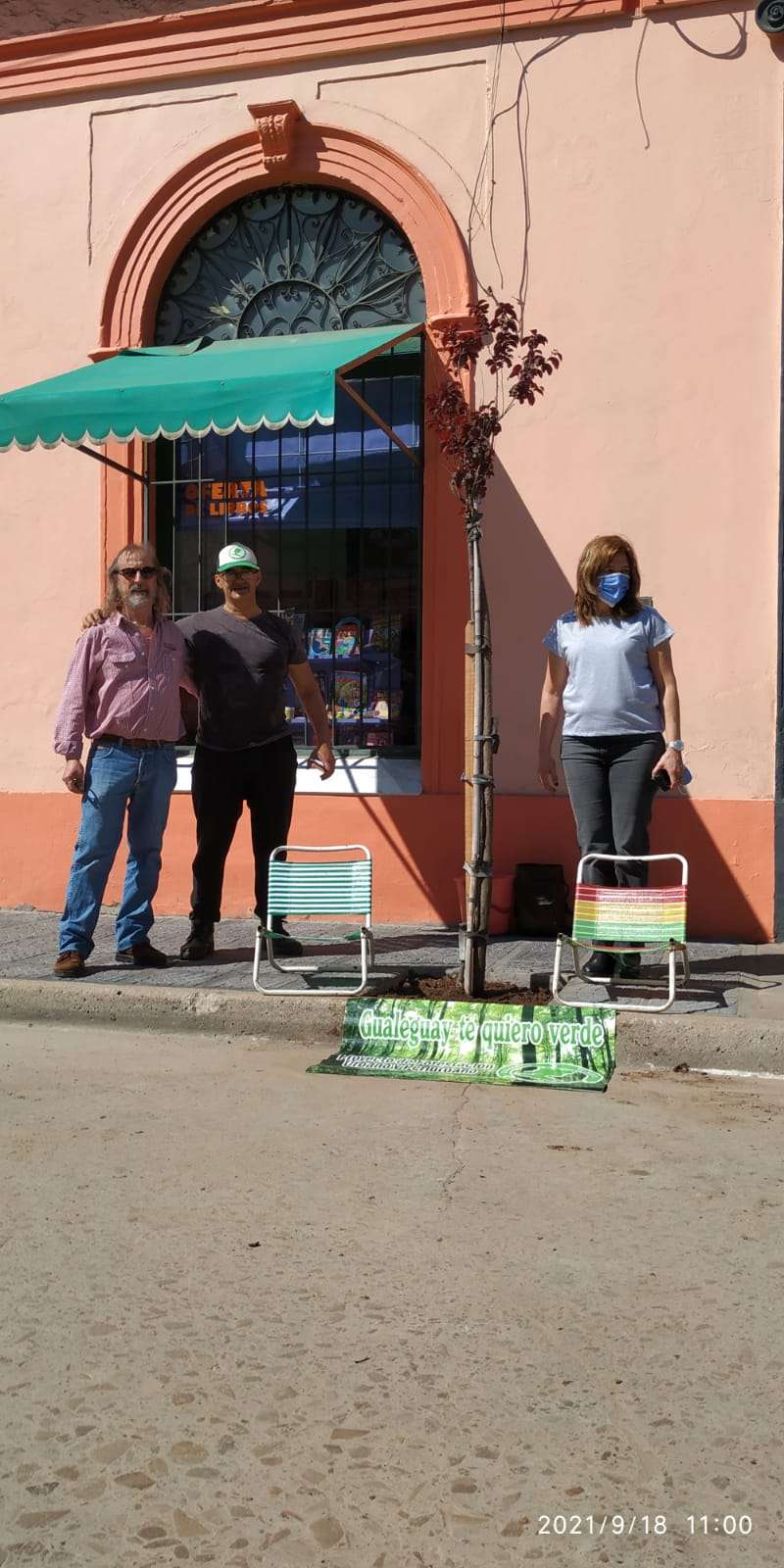 Gualeguay te quiero verde continúa en campaña para forestar la ciudad