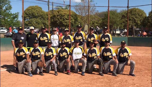 Sóftbol: el equipo de La Olla se presentó en Oro Verde