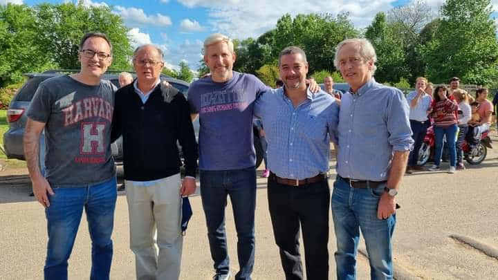 Dirigentes de E.T.E.R acompañaron a candidatos en Carbó