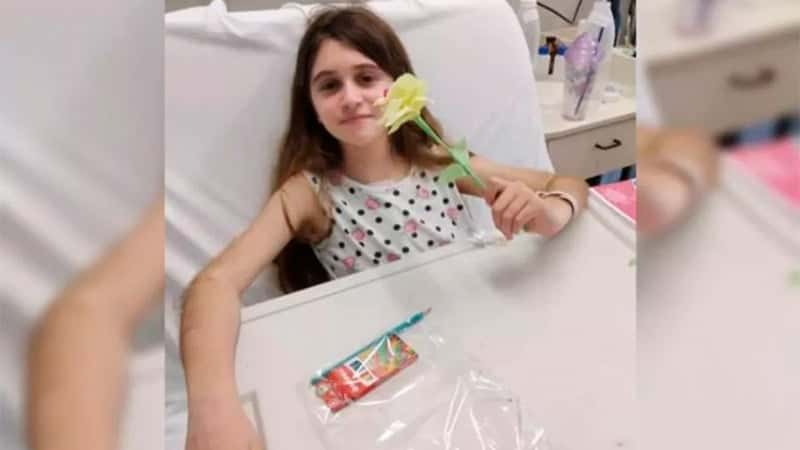 A 10 días del trasplante, Cata "canta, baila y dibuja" en el hospital