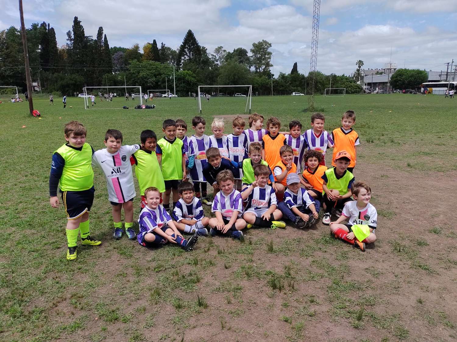Encuentro de Fútbol Infantil en el Complejo de S. Sportiva