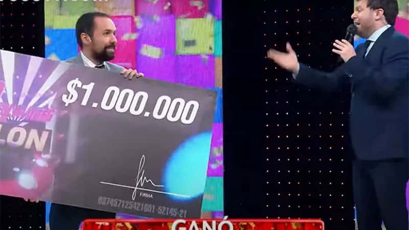 Médico entrerriano ganó un millón de pesos en un programa de televisión