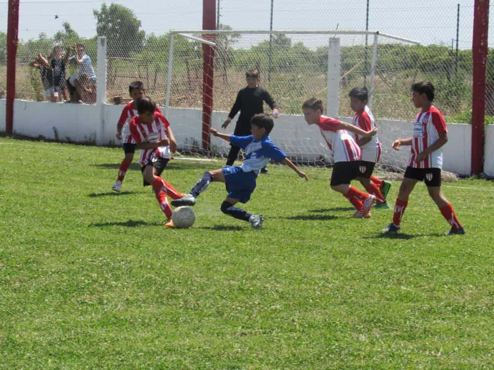 Se jugaron partido de Fútbol Infantil en cancha de B. Norte