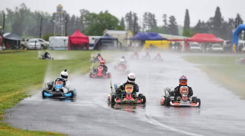 La lluvia trajo al primer campeón del Karting Entrerriano