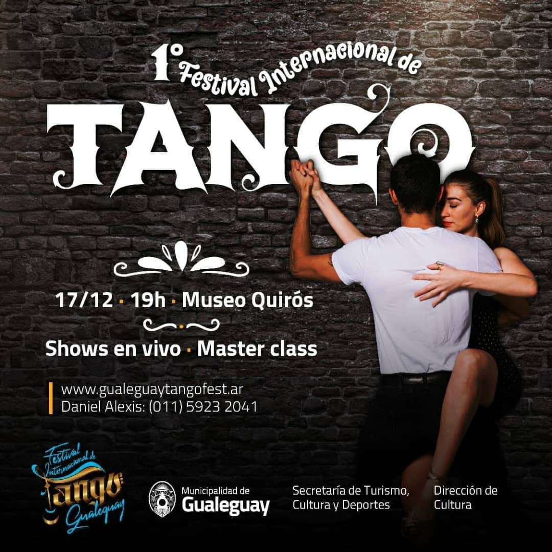 Gualeguay se prepara para el Festival Internacional de Tango