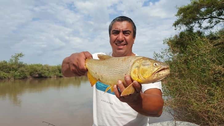 Fin de semana con buena pesca en el Gualeguay