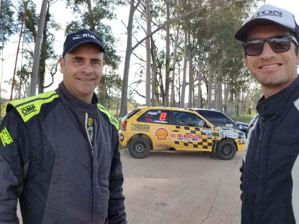Gran labor de los pilotos locales en el Rally Entrerriano