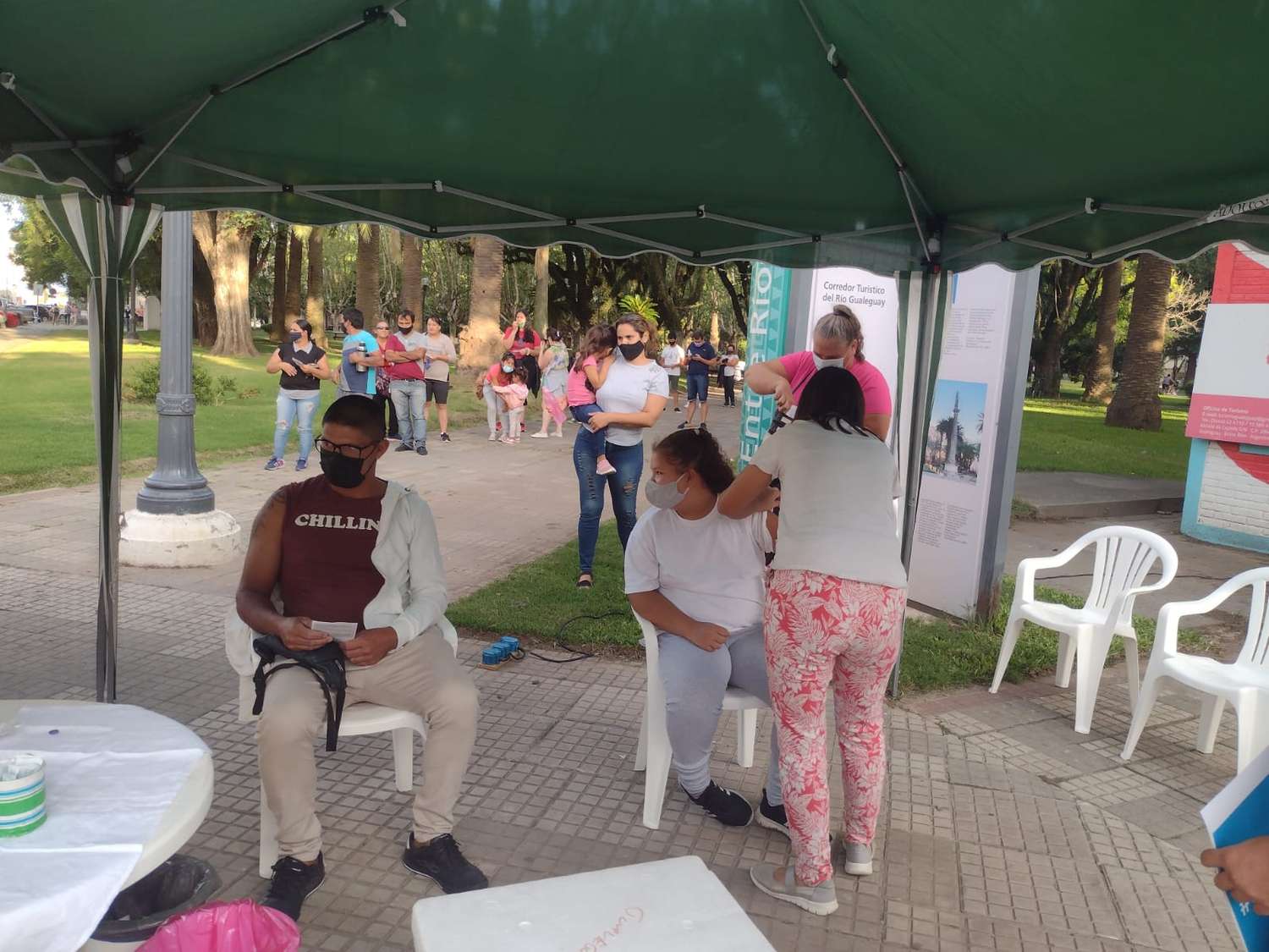 Vacunación: Vuelve el dispositivo móvil a la Plaza Constitución