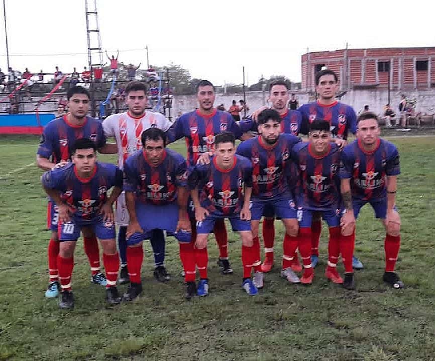 Equipo de Unión y Fraternidad de San Salvador que triunfó en Villaguay,