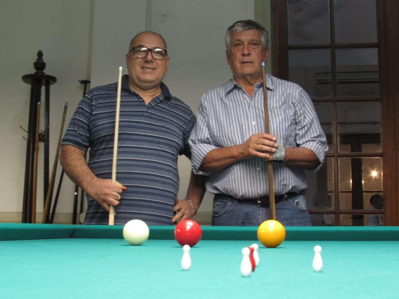 Martín Elizalde-Antonio Delfino Reynoso lo ganadores del torneo de casín en el Jockey.