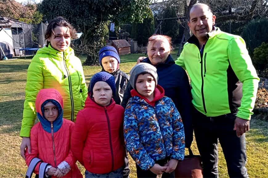 Antonio Silio, el atleta entrerriano y el gran gesto con una familia ucraniana