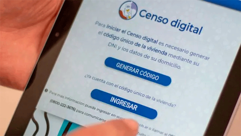 Censo Digital, en Entre Ríos 27 mil personas completaron el formulario