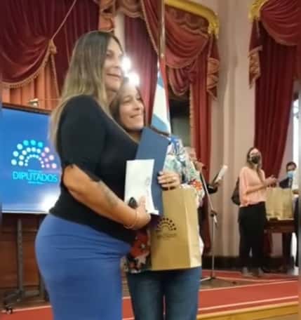 Pamela Maydana fue reconocida en la Cámara de Diputados