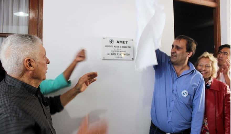 AMET inauguró su Casa de Usos Múltiples “Abel Hermoso” en homenaje al ex dirigente Gualeyo