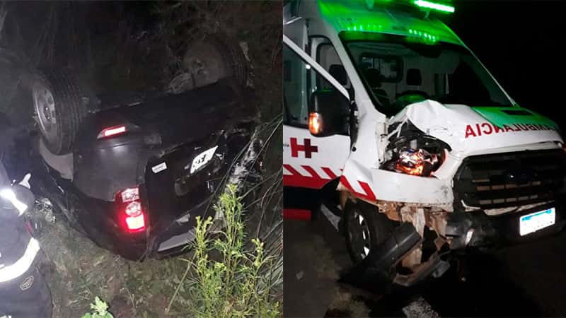 Una ambulancia trasladaba a un niño al Hospital Garrahan y chocó contra un auto