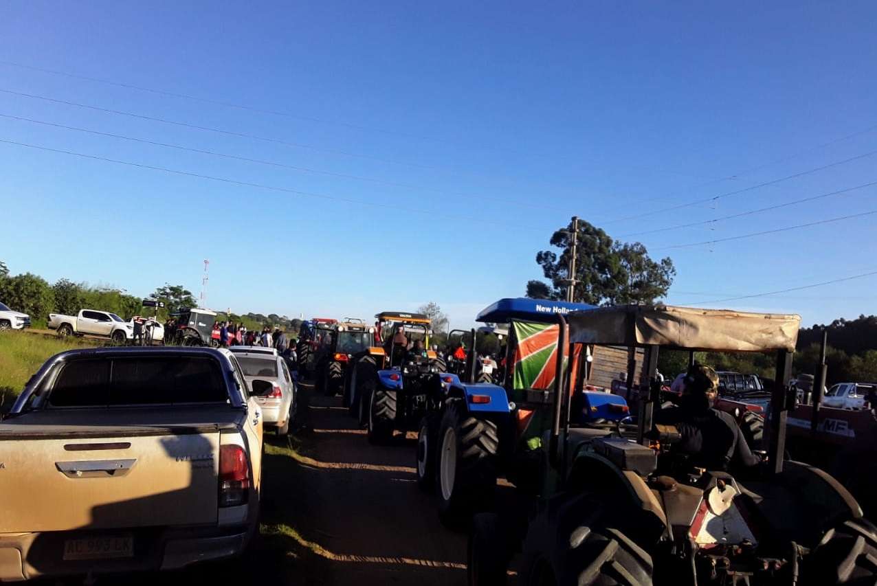 Productores del norte entrerriano se manifestaron en Chajarí contra la Industria del Juicio y una Ley Laboral