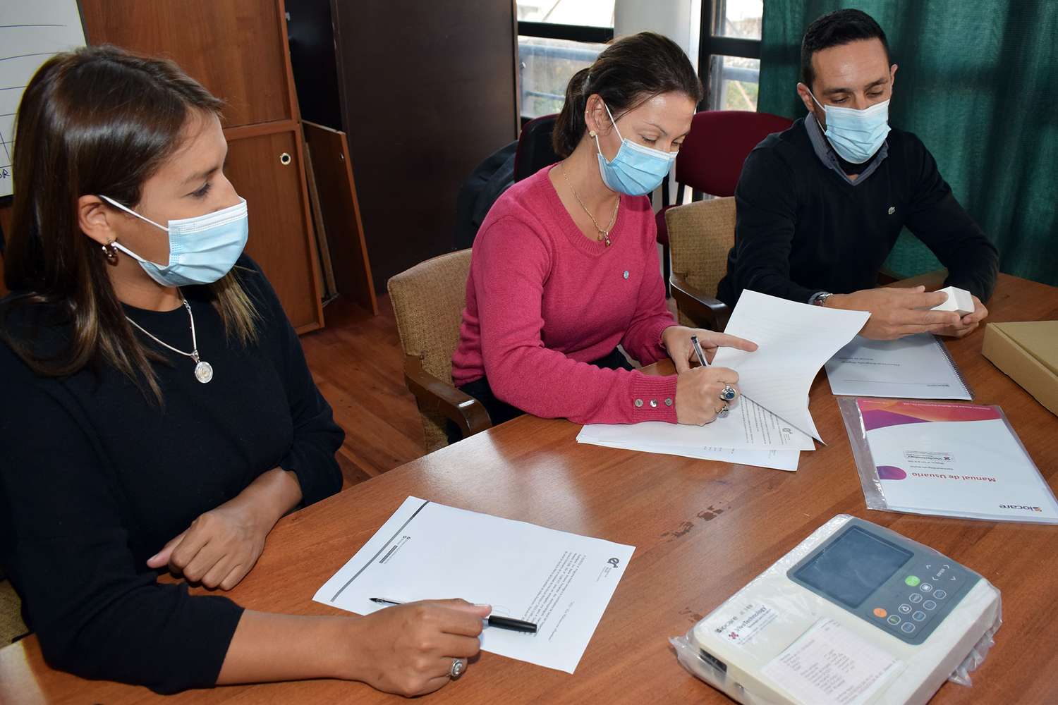 Departamento Gualeguay: Centros de Salud del recibieron electrocardiógrafos