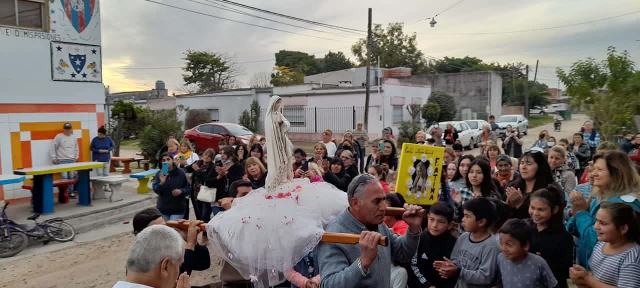 Procesión de la Virgen de Fátima