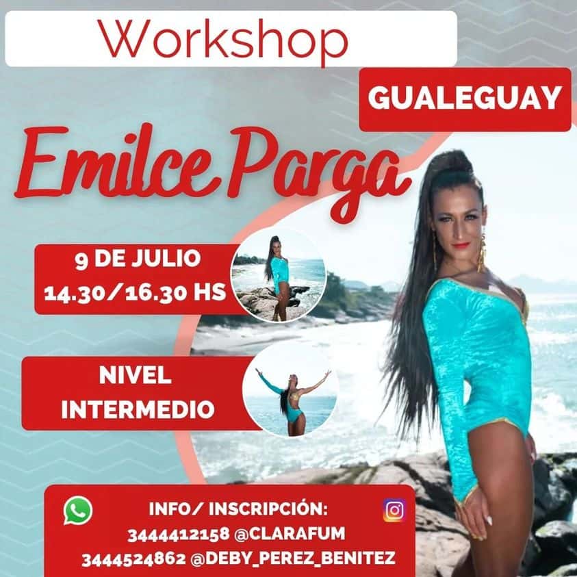 Emilce Parga brindará un Workshop en Gualeguay