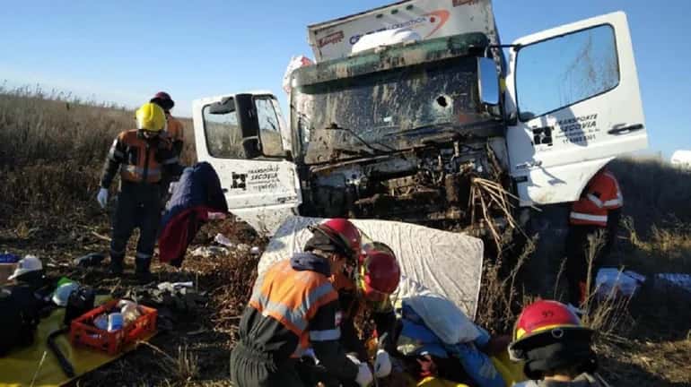 La tragedia del camionero ocurrió en Daireaux, provincia de Buenos Aires.