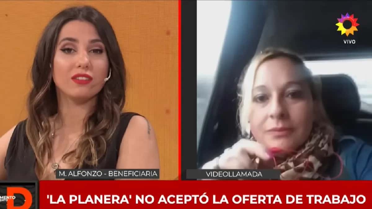 Cinthia Fernández cruzó a la planera Mariana Alfonzo: "Me indigna mantener vagos como vos"