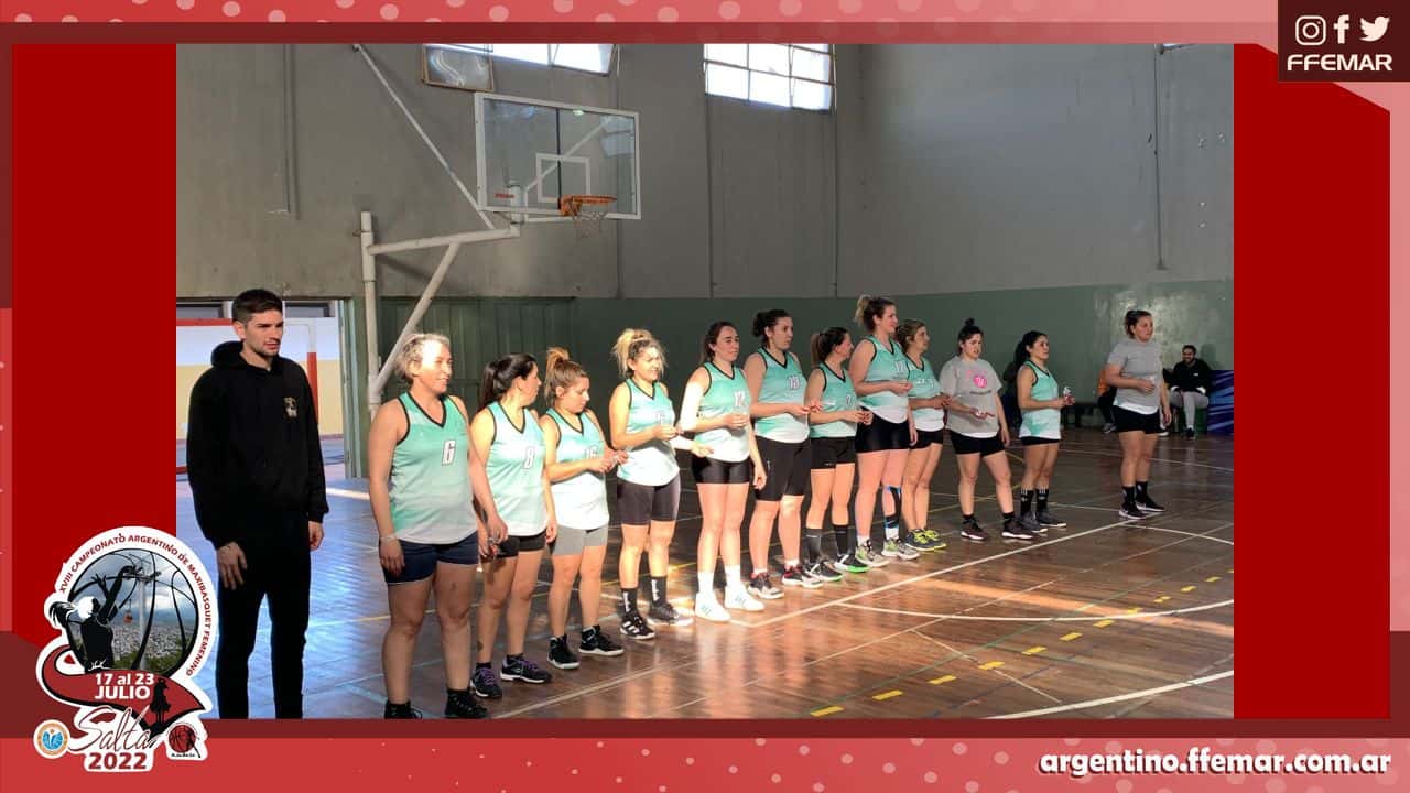 Ya se juega en capital, el 18° torneo Argentino de Maxibásquet femenino.