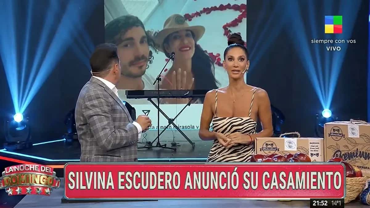 Silvina Escudero confirmó cuándo se casa con Federico y mostró el anillo de compromiso