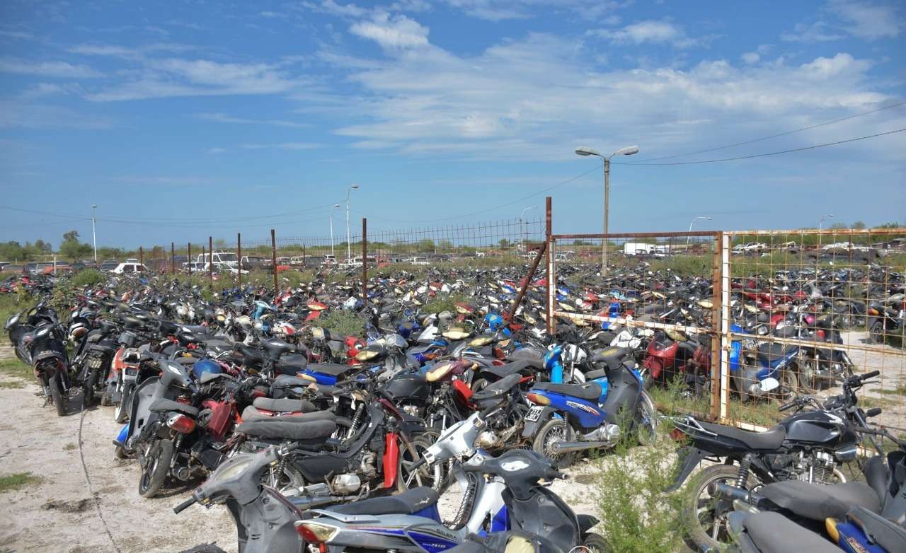Gualeguay: hay gran cantidad de motos retenidas