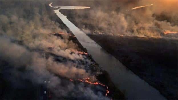 Gualeguay: detuvieron a otras tres personas, acusadas de provocar incendios en el Delta del Paraná