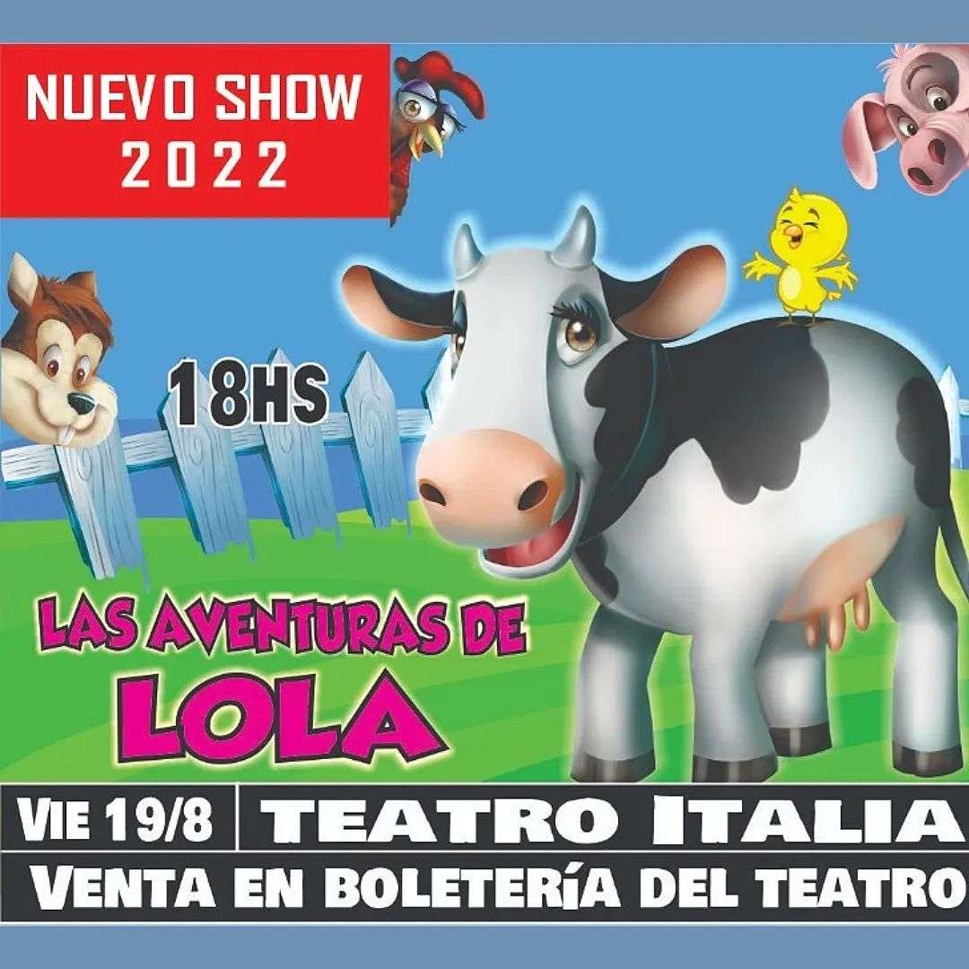 Llega al Teatro Italia “Las aventuras de Lola”