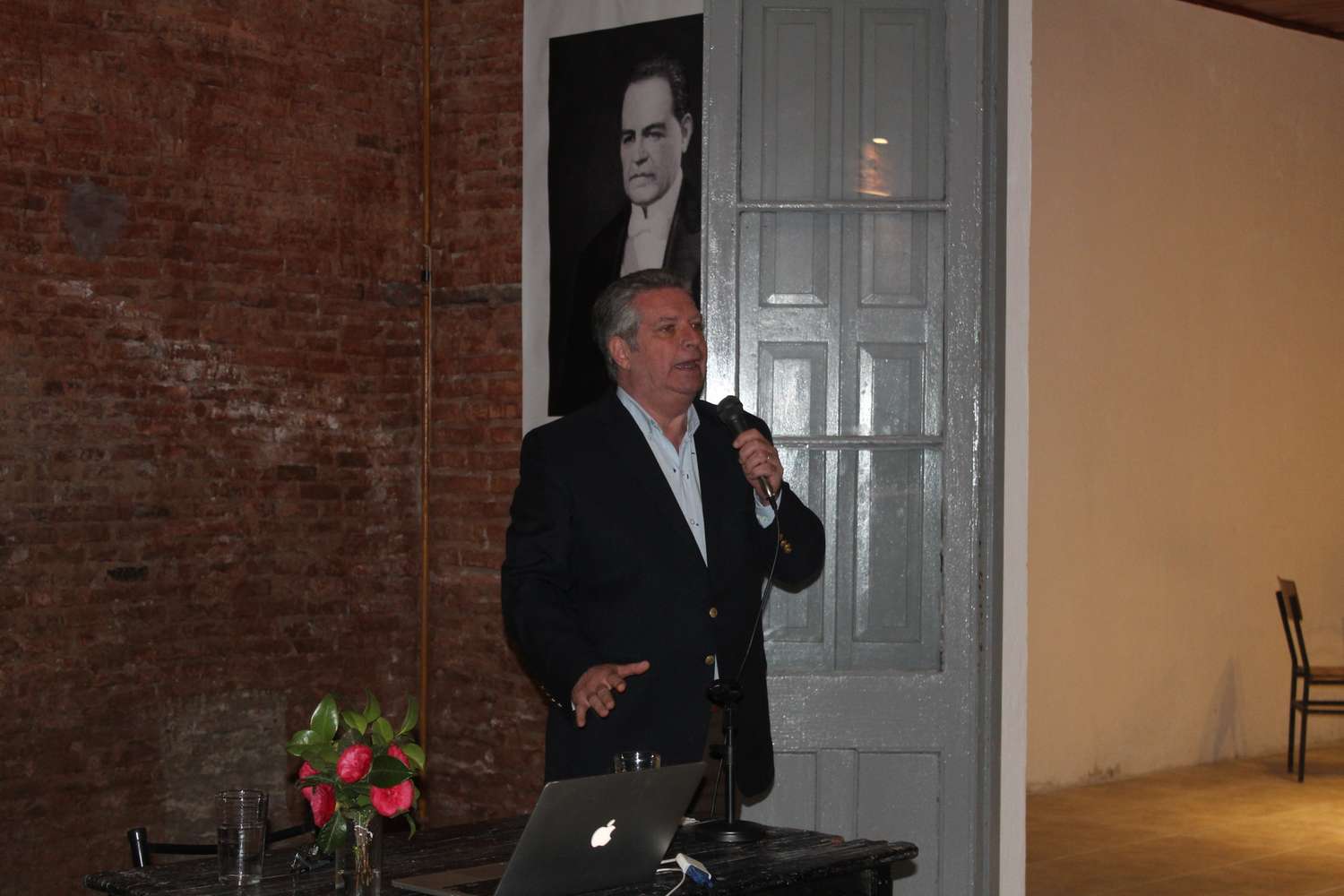 Jorge D'Agostino brindó una charla en Gualeguay