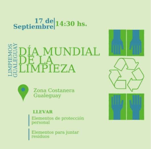 Gualeguay por los Humedales organiza una jornada por el Día de la Limpieza
