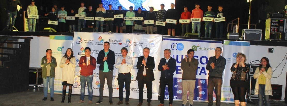 Federación recibió la final provincial de los Juegos Evita en la disciplina fútbol