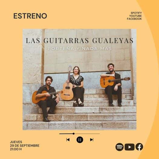 Las Guitarras Gualeyas estrenarán nuevo videoclip