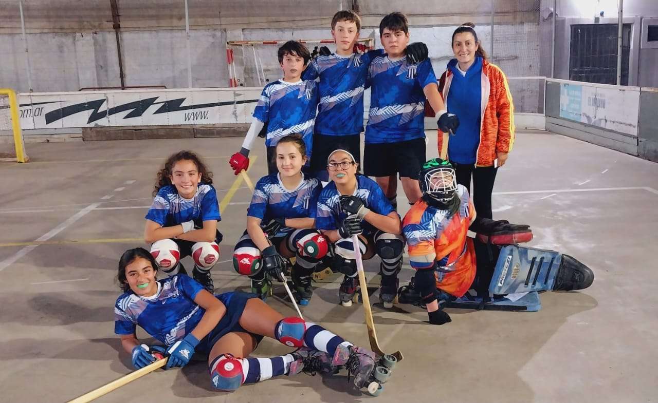 Sportiva y su participación en hockey sobre patines
